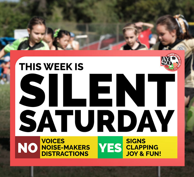 This week is Silent Saturday