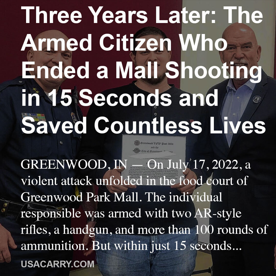 Three Years Later: The Armed Citizen Who Ended a Mall Shooting in 15 Seconds and Saved Countless Lives
