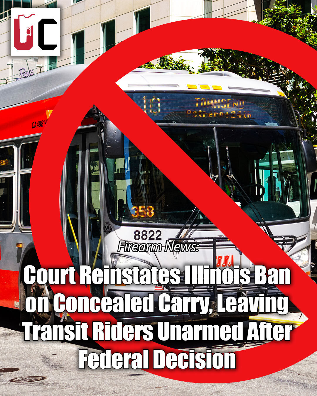 Court Reinstates Illinois Ban on Concealed Carry, Leaving Transit Riders Unarmed After Federal Decision