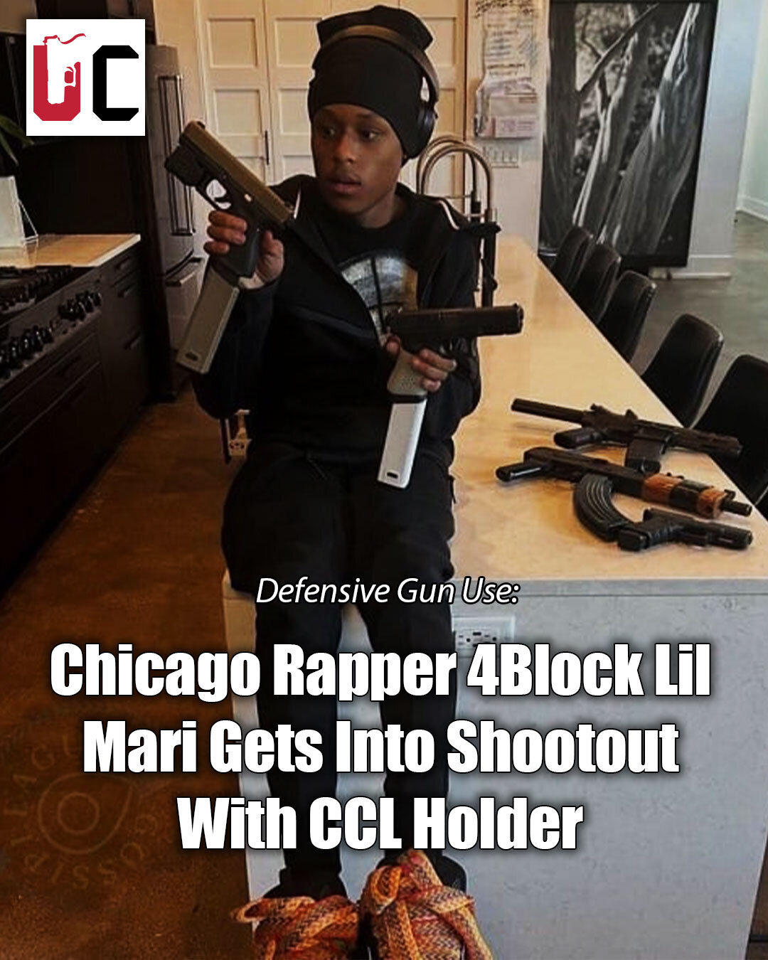 Chicago Rapper 4Block Lil Mari Gets Into Shootout With CCL Holder
