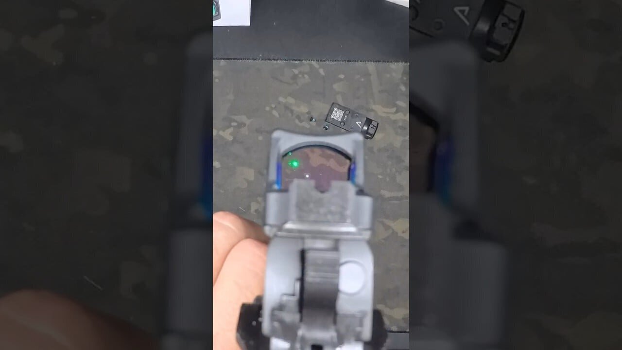 Installing the new Trijicon RMR Green and Talon Grips on a Springfield Armory Prodigy