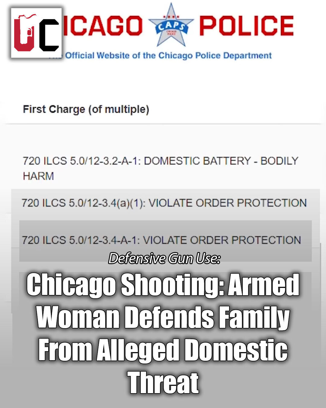 Chicago Shooting: Armed Woman Defends Family From Alleged Domestic Threat