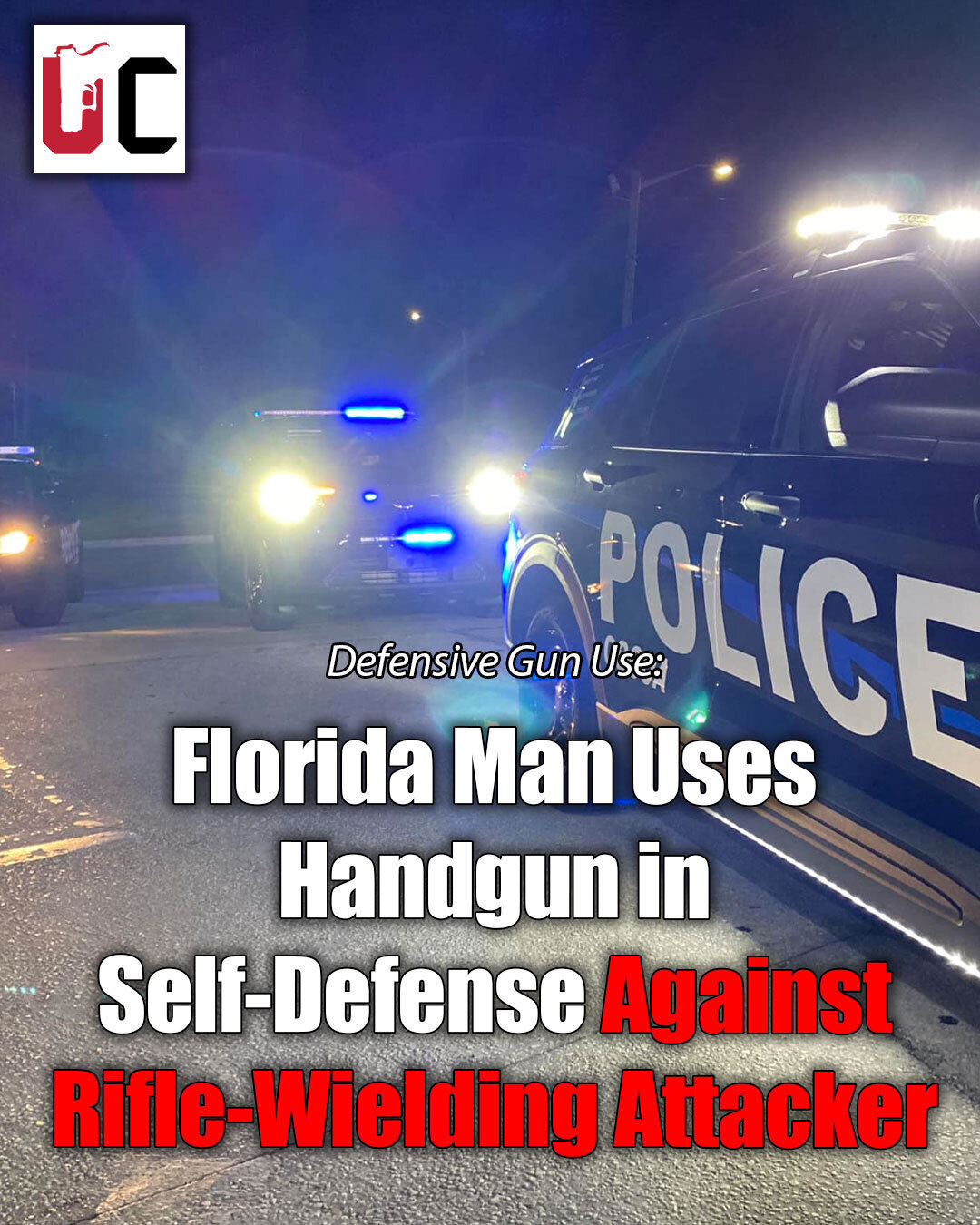 Florida Man Uses Handgun in Self-Defense Against Rifle-Wielding Attacker