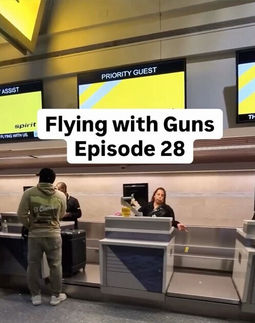 Flying with Guns Episode 28: LAS to MSY on Spirit — Smooth Flight, Odd Question