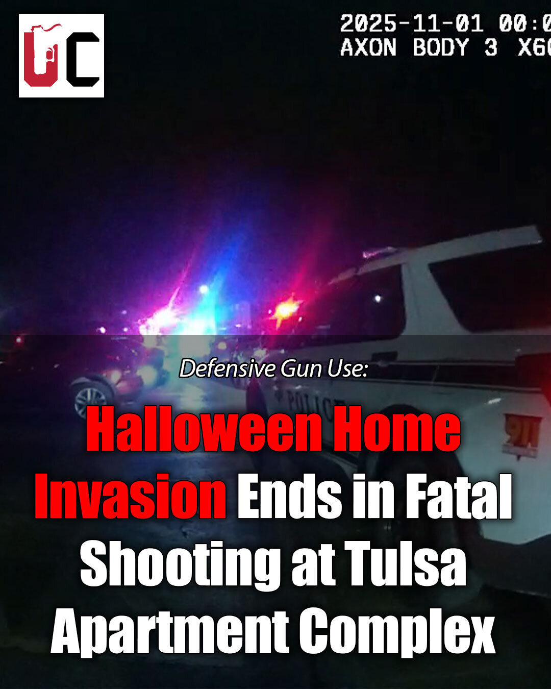 Halloween Home Invasion Ends in Fatal Shooting at Tulsa Apartment Complex