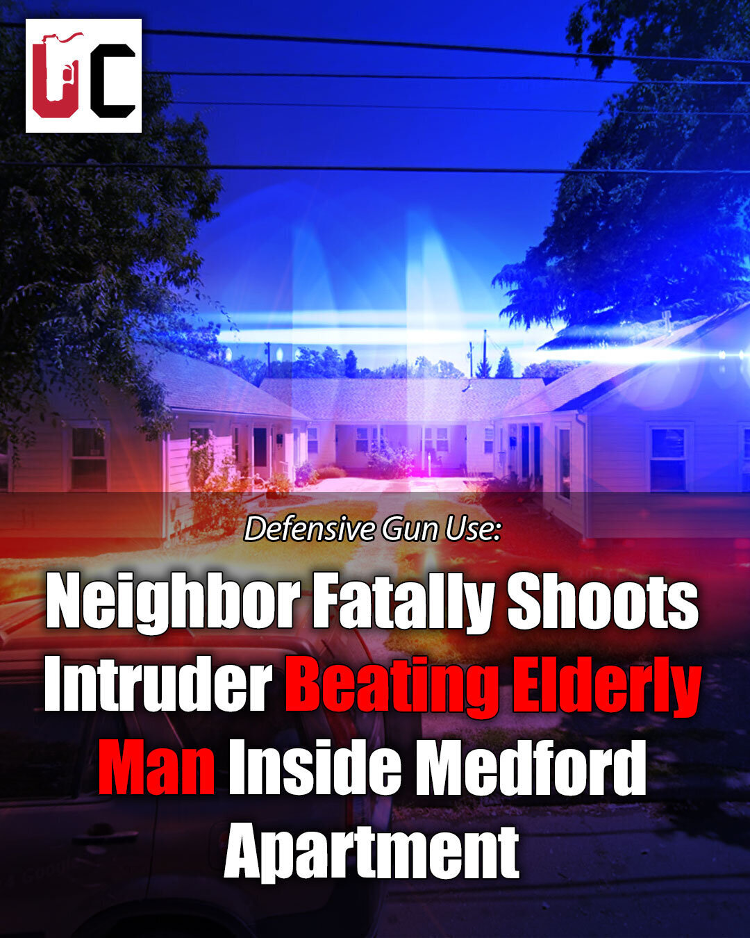 Neighbor Fatally Shoots Intruder Beating Elderly Man Inside Medford Apartment