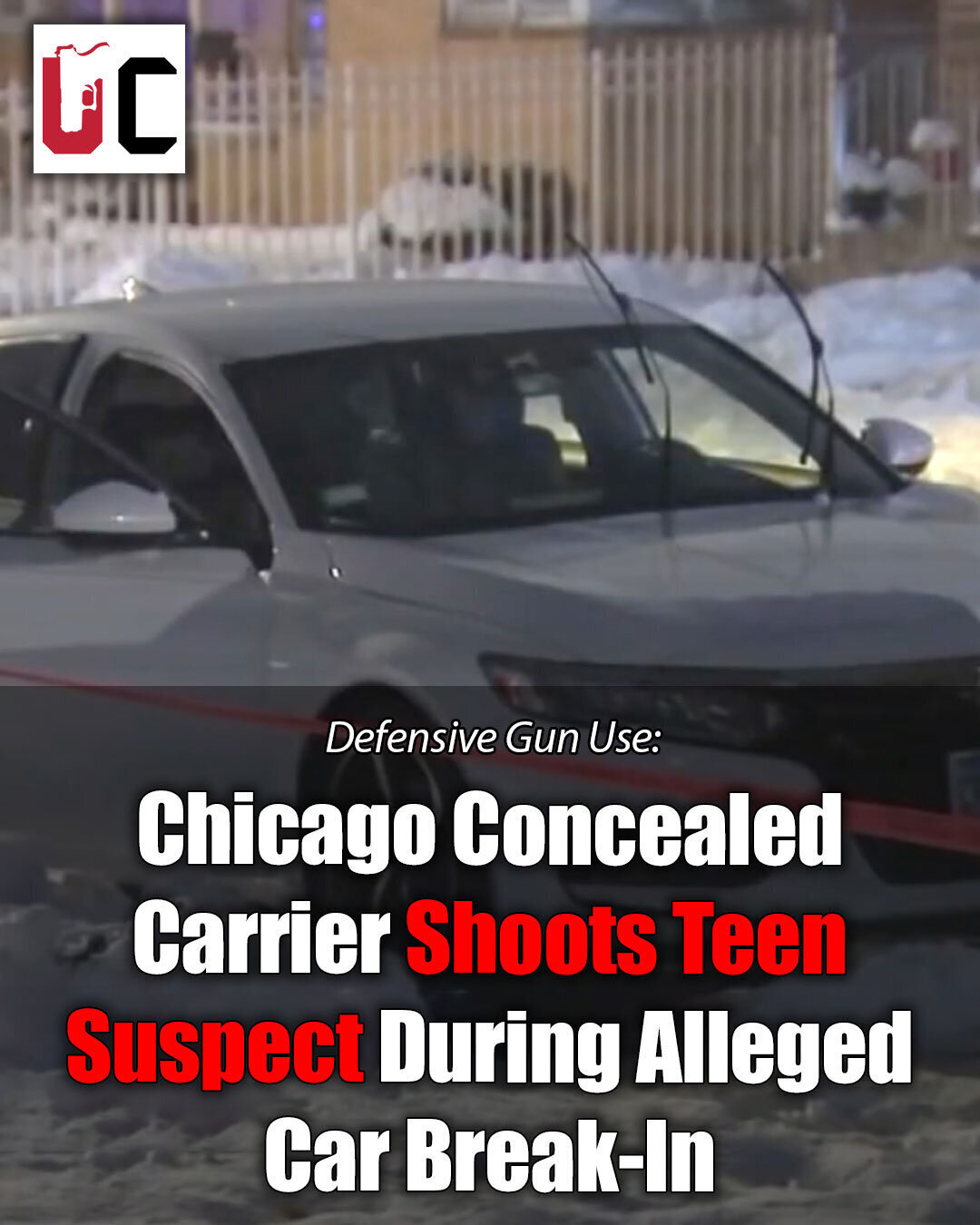 Chicago Concealed Carrier Shoots Teen Suspect During Alleged Car Break-In