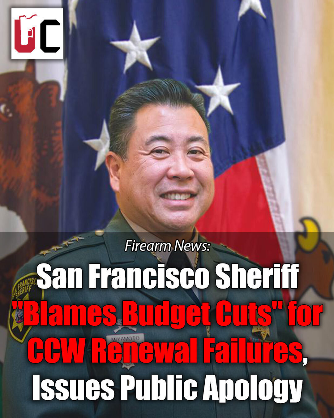 San Francisco Sheriff "Blames Budget Cuts" for CCW Renewal Failures, Issues Public Apology