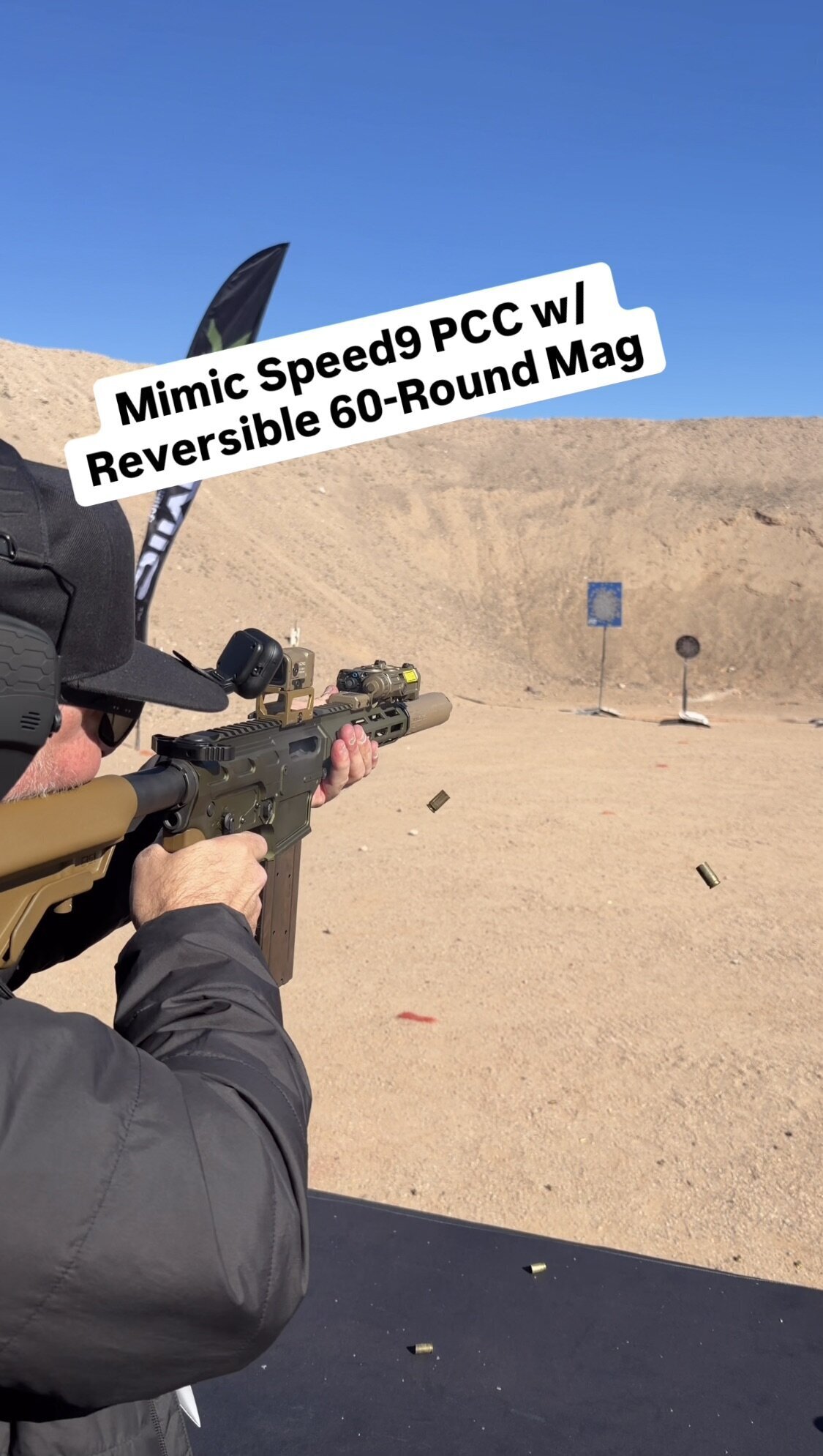 Mimic Speed9 PCC w/ Reversible 60-Round Mag