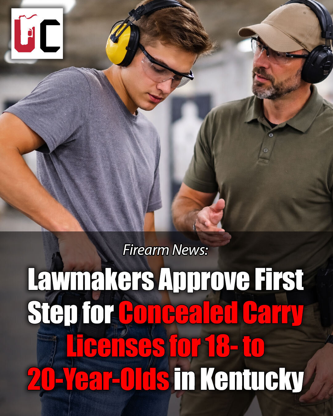 Lawmakers Approve First Step for Concealed Carry Licenses for 18- to 20-Year-Olds in Kentucky