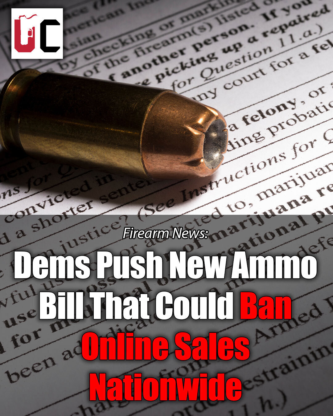 Dems Push New Ammo Bill That Could Ban Online Sales Nationwide