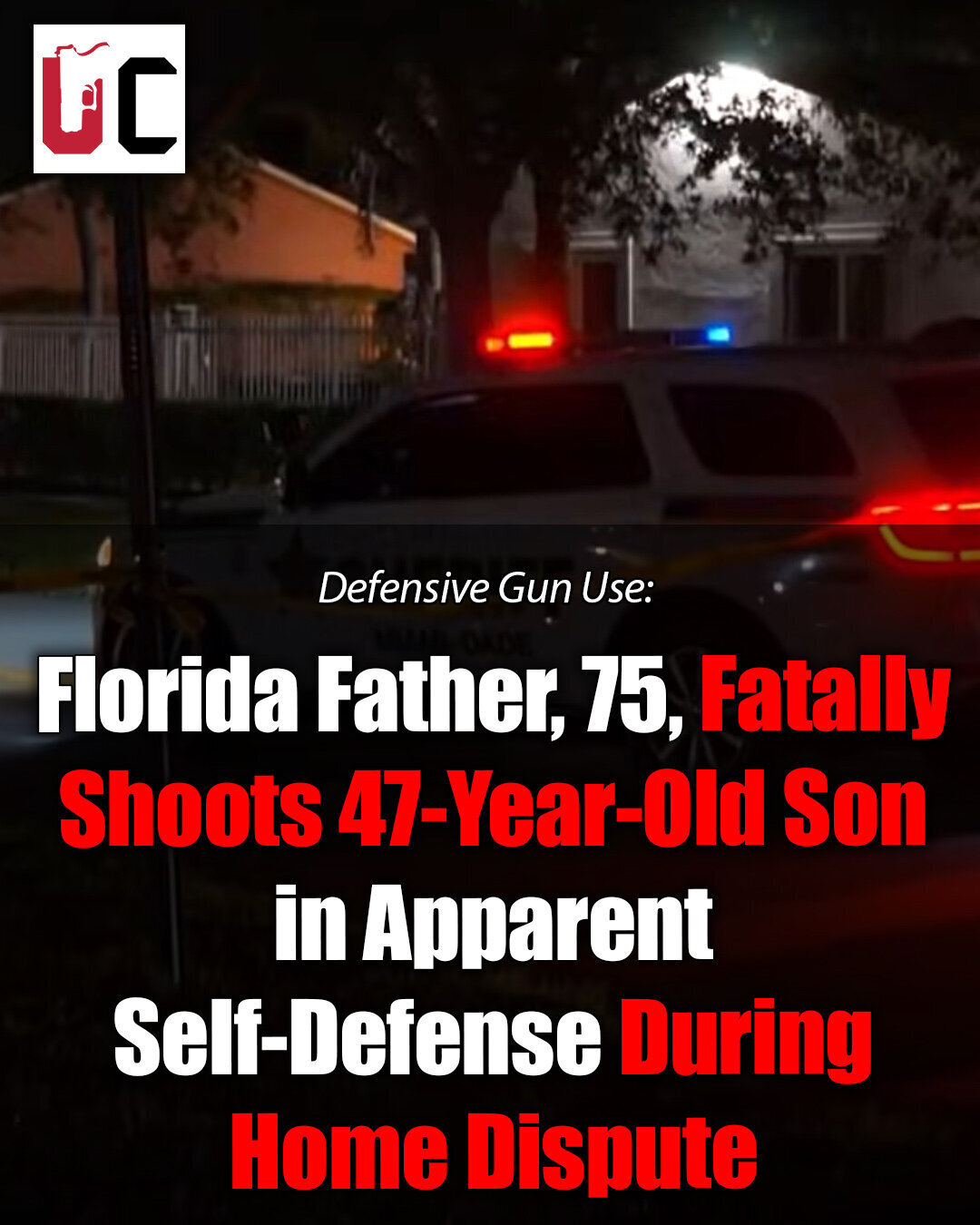 Florida Father, 75, Fatally Shoots 47-Year-Old Son in Apparent Self-Defense During Home Dispute