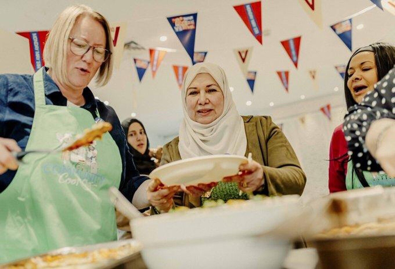 Women baking