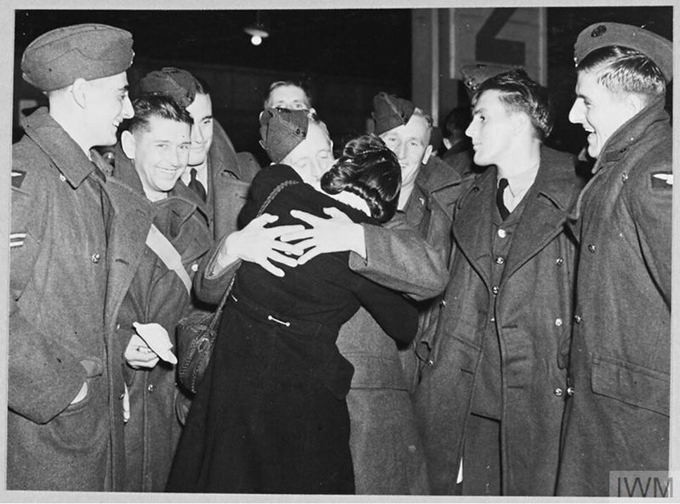 A British POW returns home to his wife