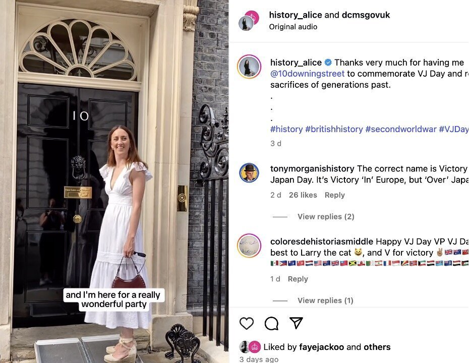 @HistoryAlice at No 10