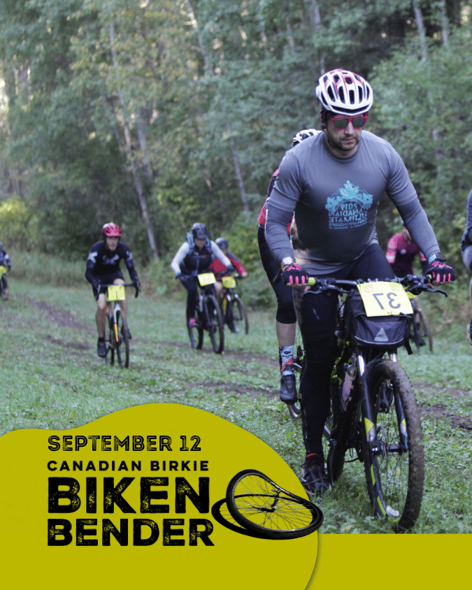 Picture showing several cyclists at the Bikenbender Start 