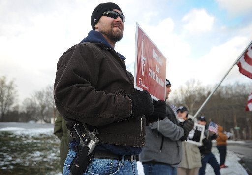 Connecticut now bans open carrying of firearms in public places