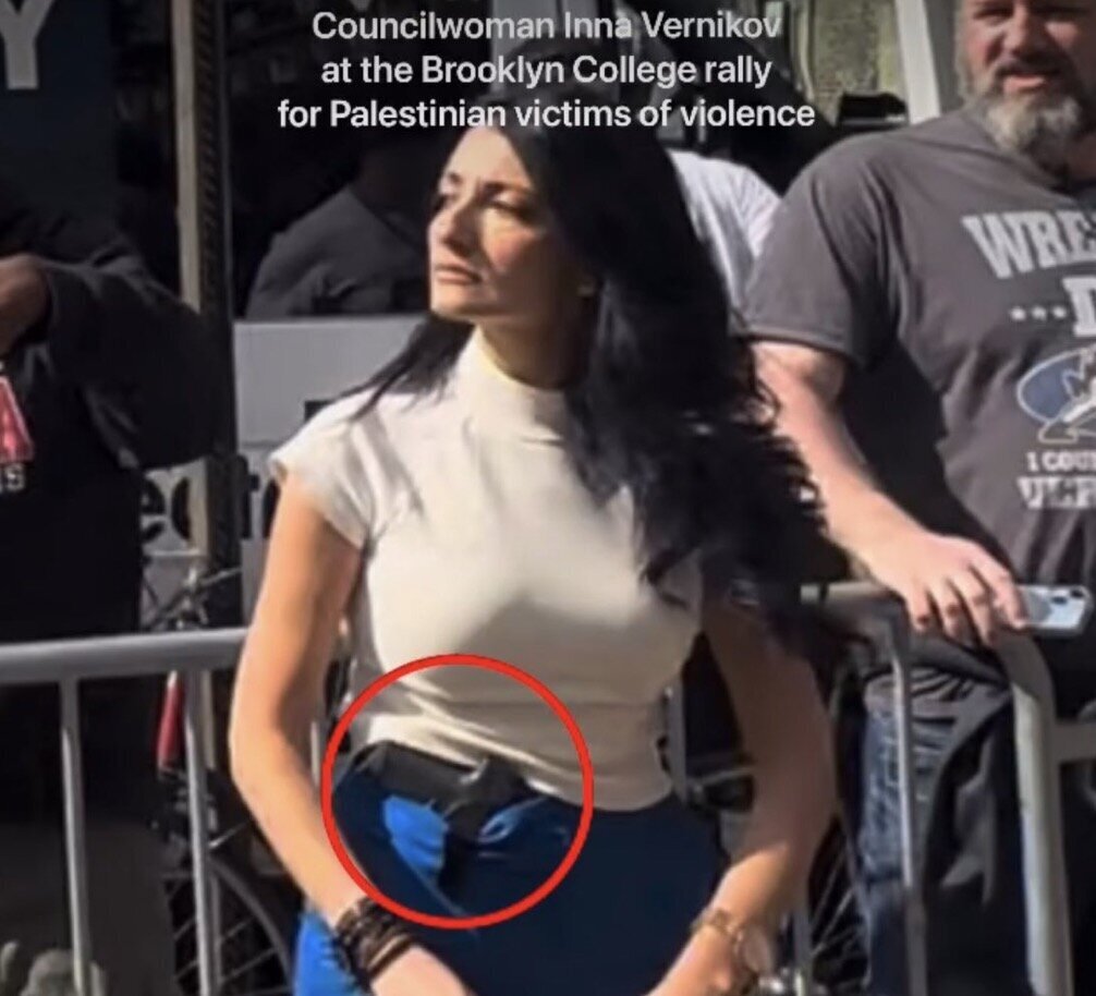 Jewish NYC Councilwoman Inna Vernikov arrested for carrying gun at pro-Palestinian rally