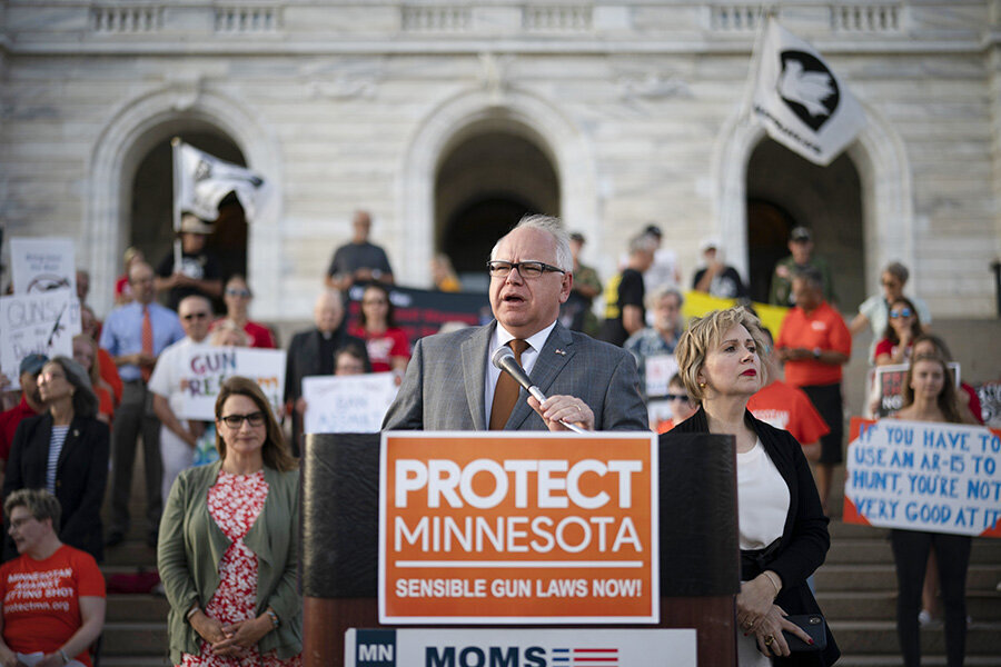 Tim Walz Doesn’t Recognize Your Right to Own and Carry a Firearm