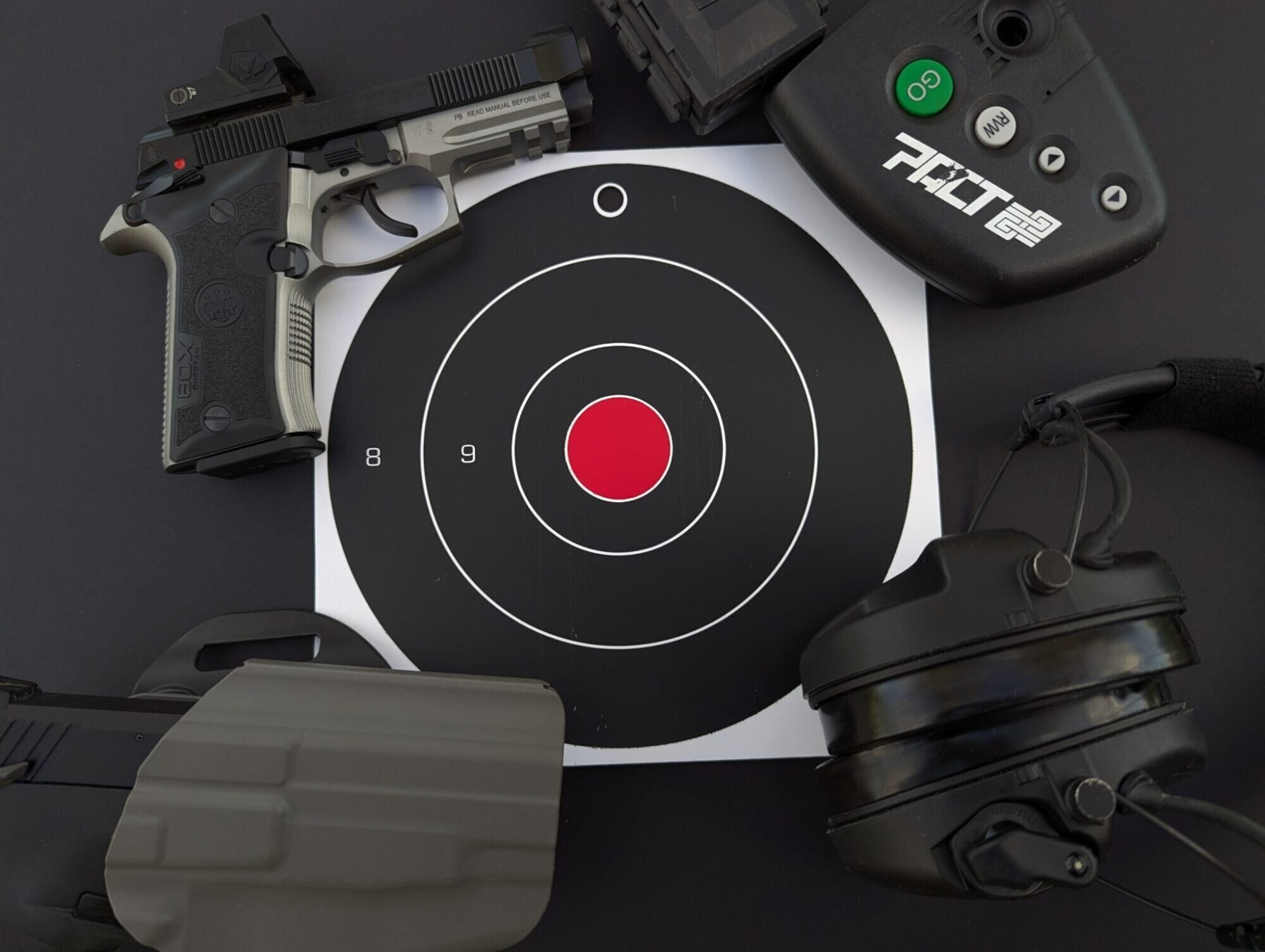 Be a Better Shooter Now: Simple Drills With the Humble B8 Handgun Target