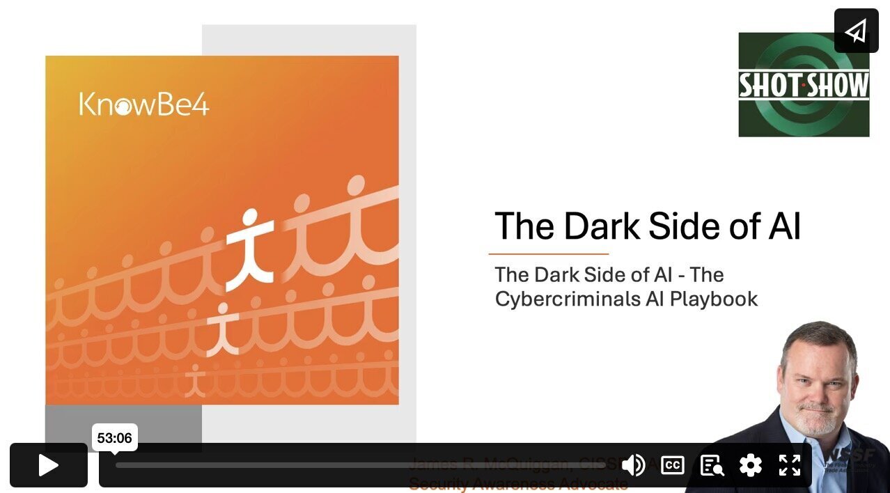 The Dark Side of AI: Cyber Threats in the Firearm Industry ~ VIDEO