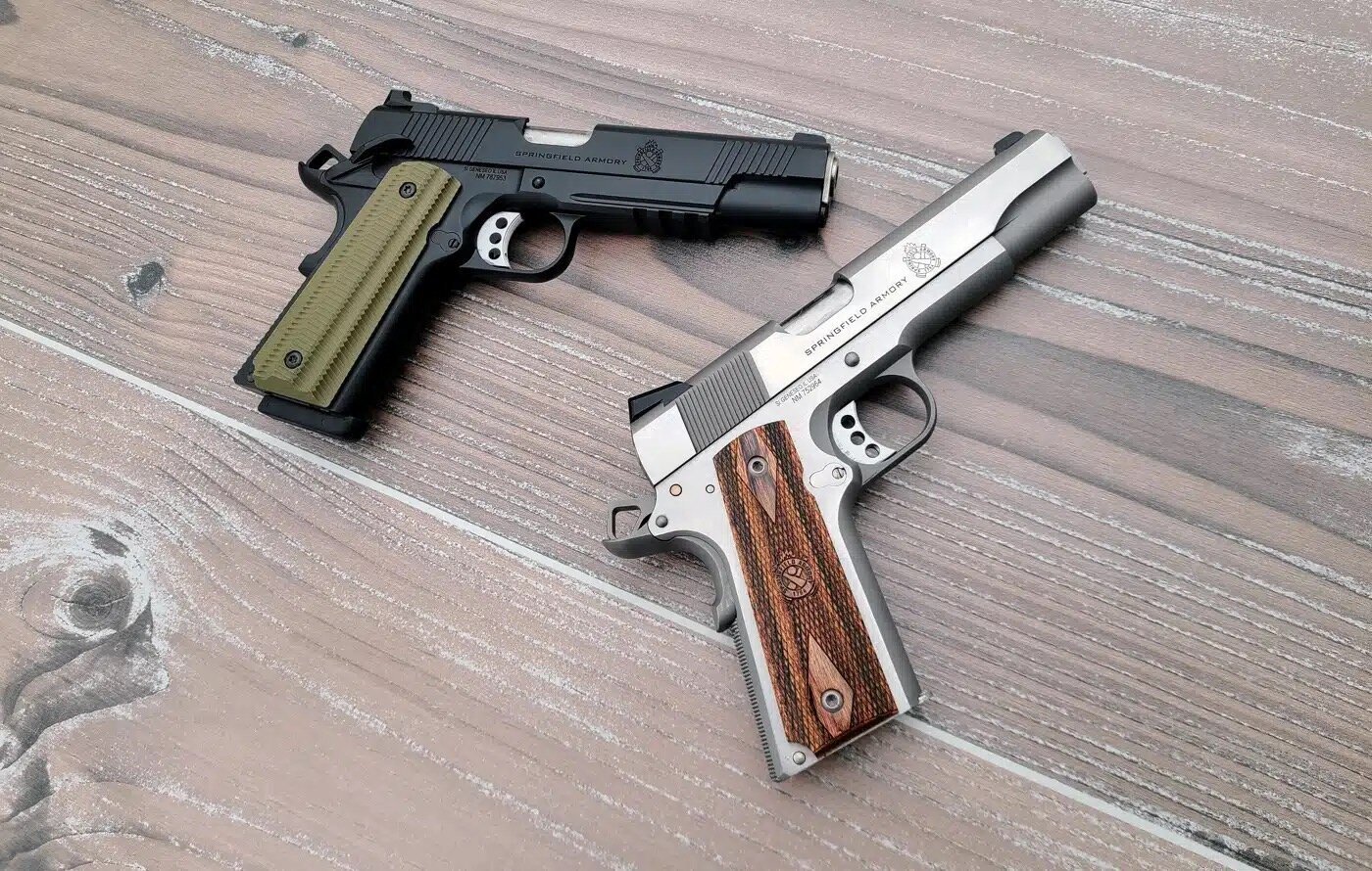 Springfield Operator Vs. Garrison — Battle Of The 9MM 1911 Pistols