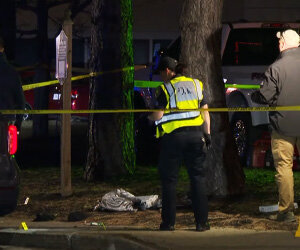 Man With Knife Crosses Traffic, Attacks Food Truck Before Being Shot