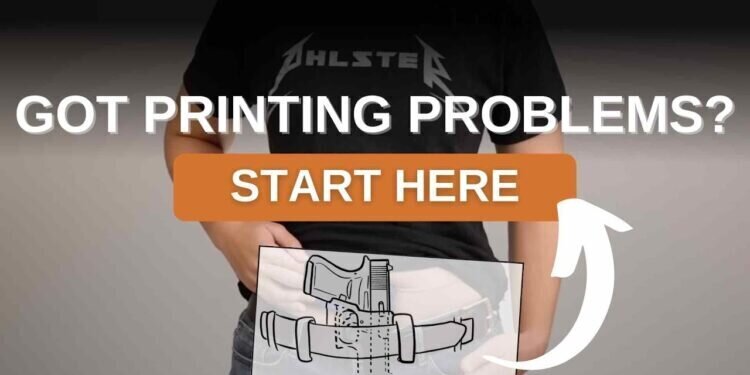 STOP Printing and START Concealing your Gun