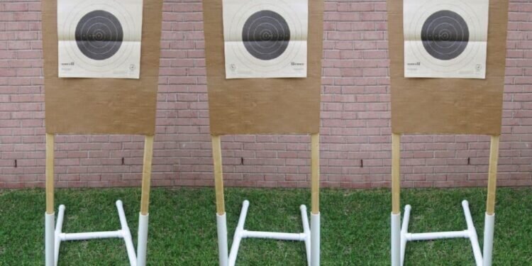 DIY Portable Target Stand for Shooting