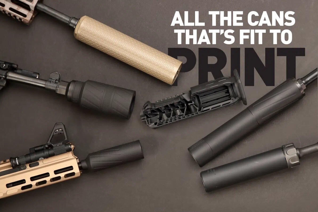 3D Printed Suppressors: Overhyped or Technology of the Future?