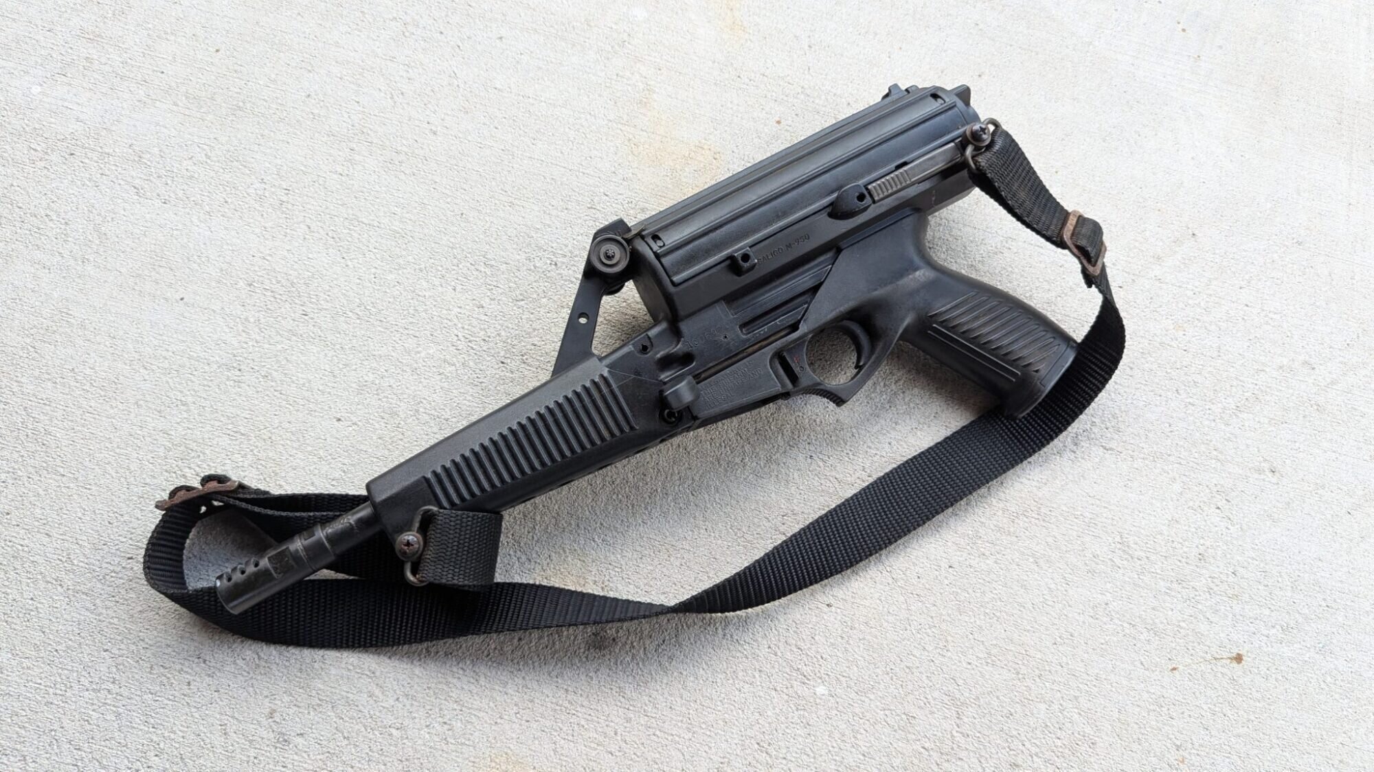 The Surprisingly Not Terrible Calico M950 9mm Pistol