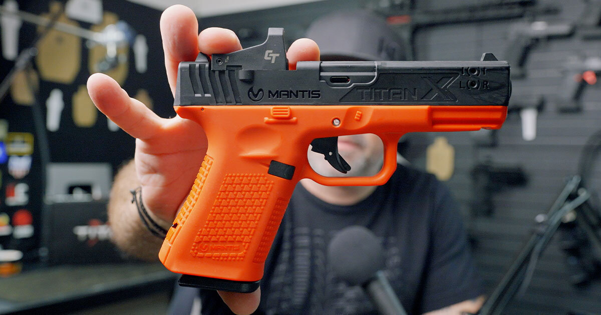 TitanX Review: The New All-in-One Laser Training Pistol from Mantis