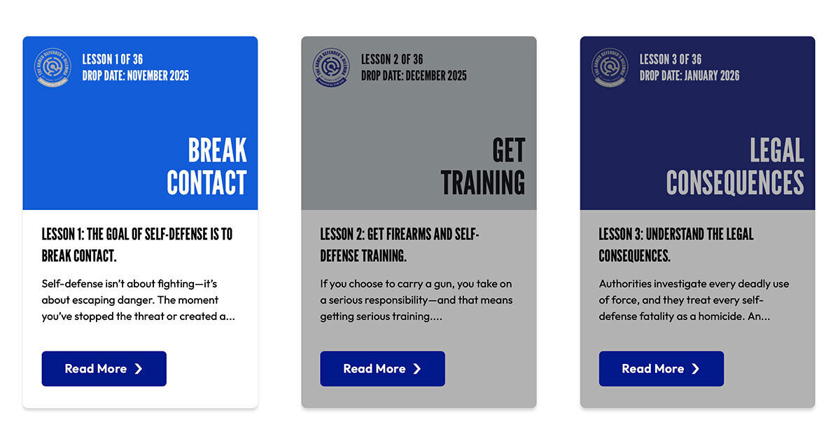 ‘You Carry a Gun—Now What?’ CCW Safe’s New Series Has the Answers