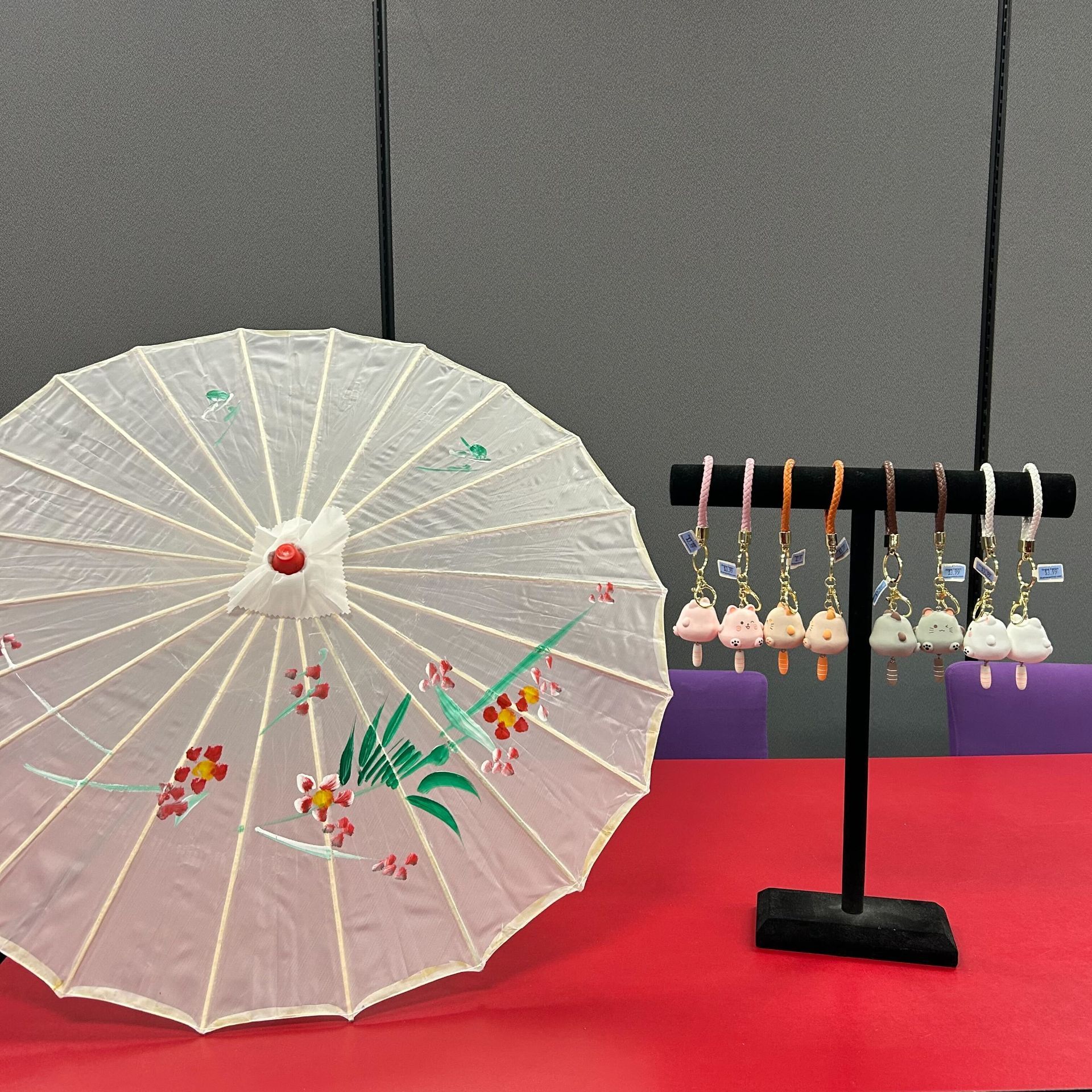 New Parasols and keychains