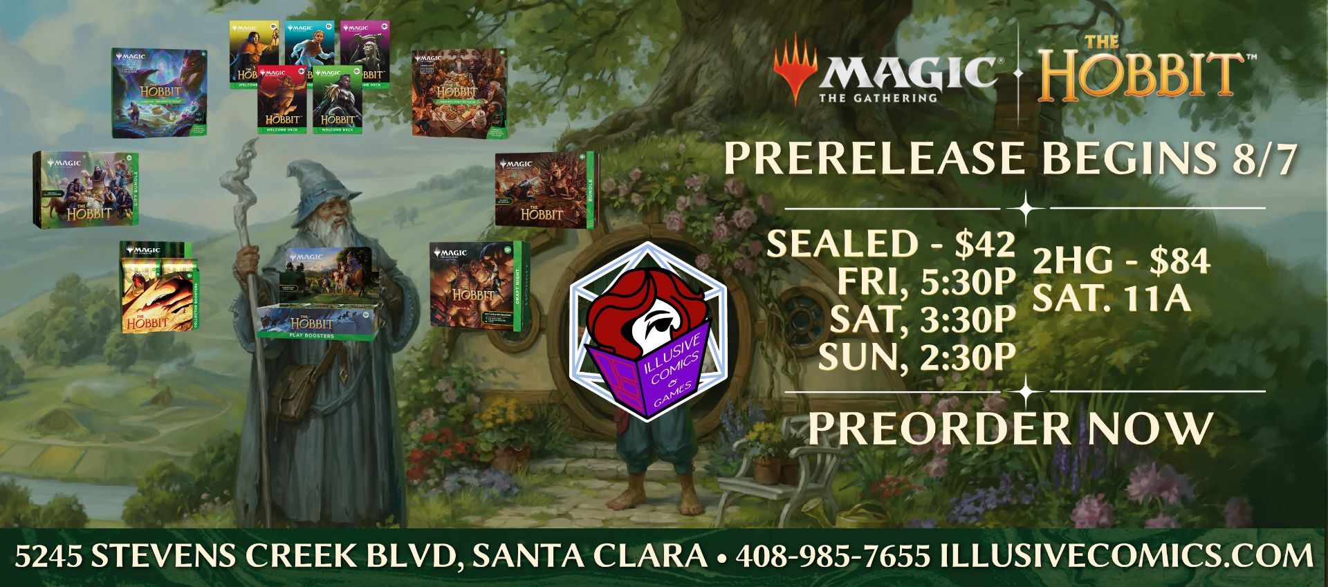 MtG The Hobbit banner