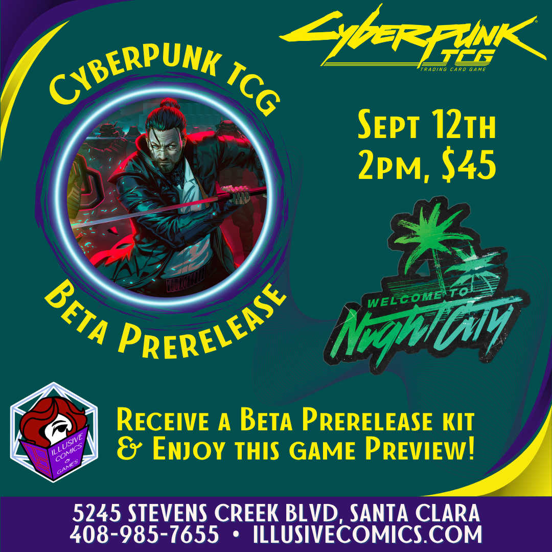 CyberpunkT TCG Beta Prerelease