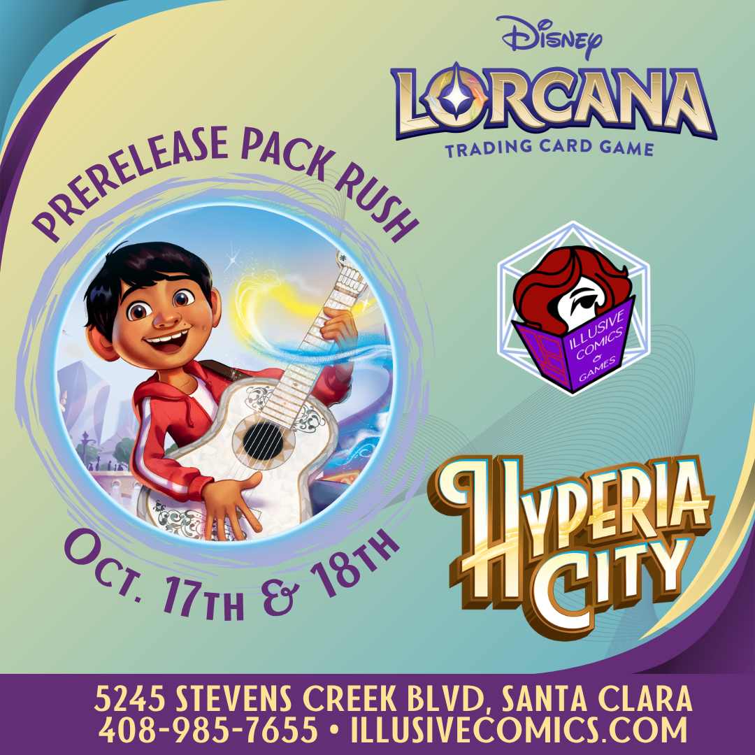 Lorcana's Hyperia City Prerelease