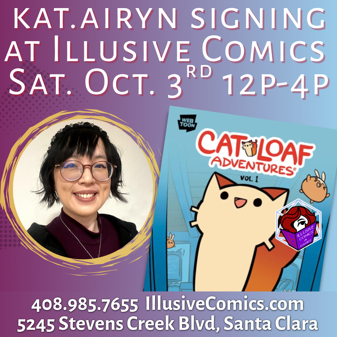 Cat Loaf Adventure Signing 10/3
