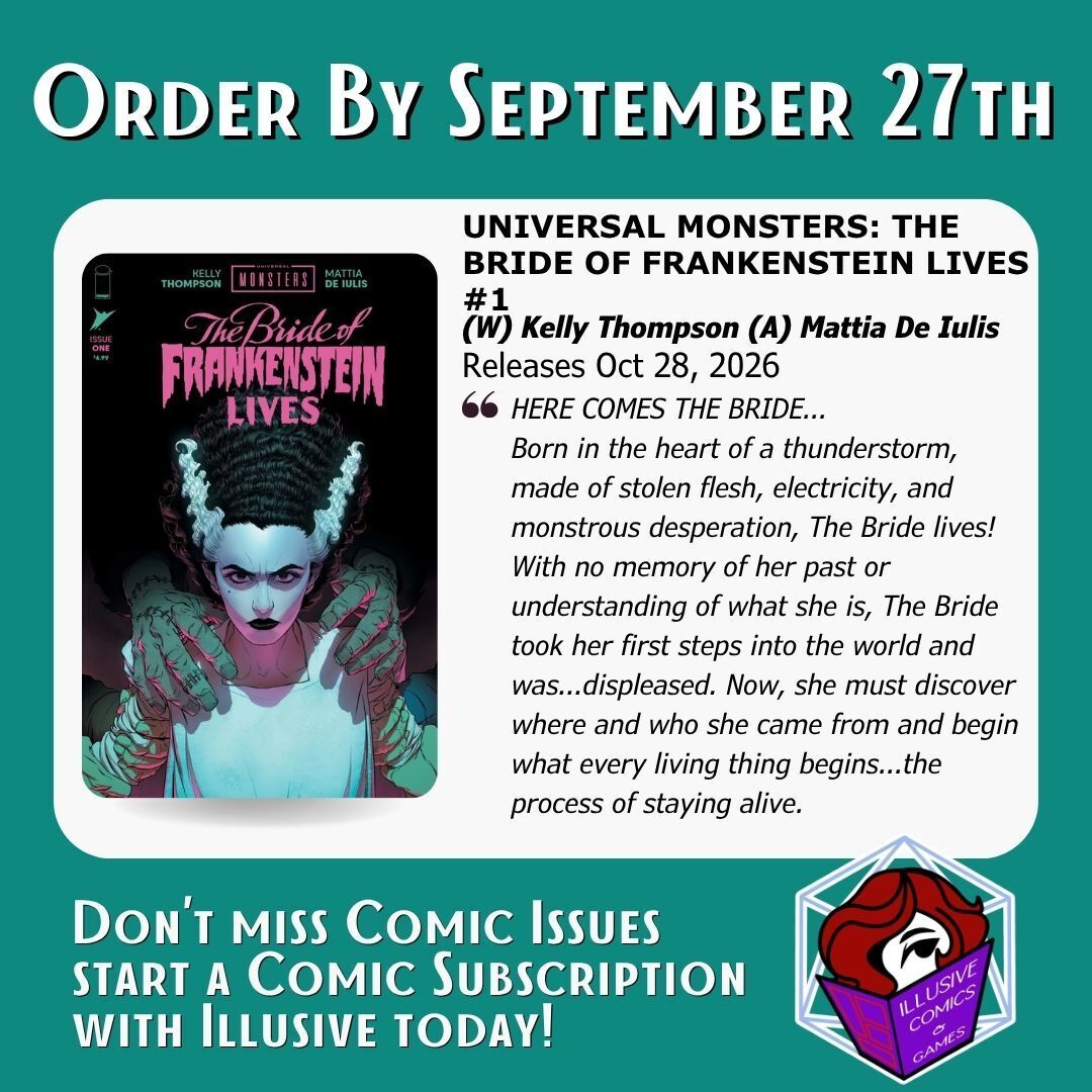 Universal Monsters: The Bride of Frankenstein Lives #1