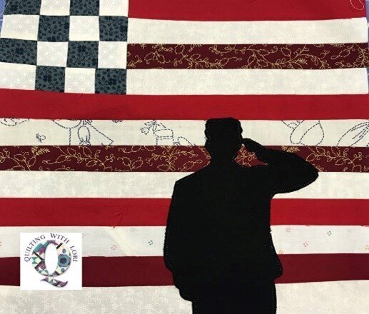 Flag & Soldier PDF pattern