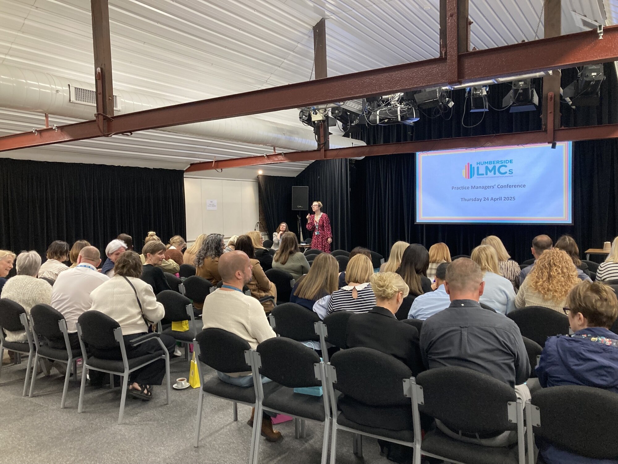 Speaker at the practice managers' conference.